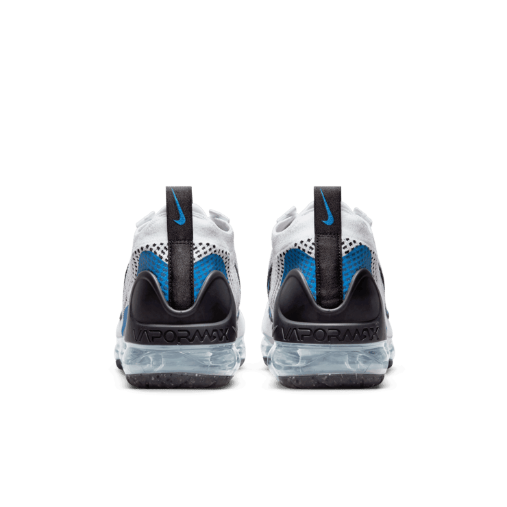 Nike Air VaporMax 2021 Flyknit White Black Photo Blue Angle 4