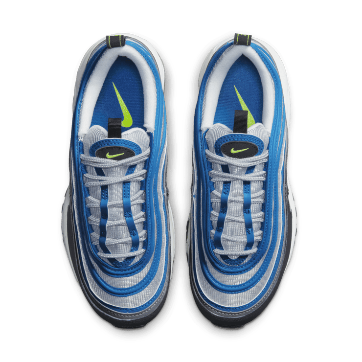 Nike Air Max 97 OG Atlantic Blue Voltage Yellow (W) Angle 2