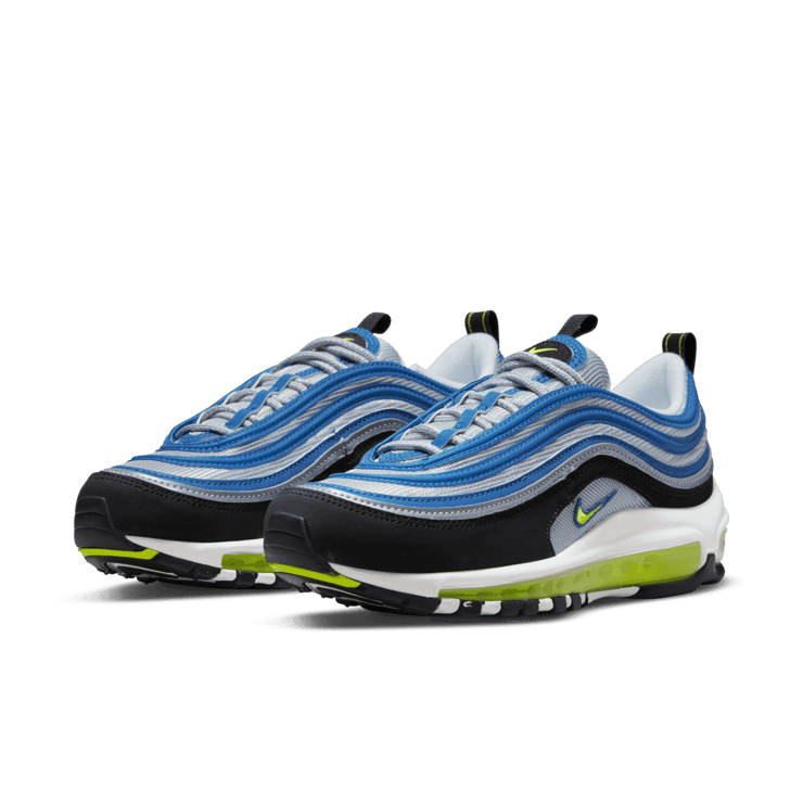 Nike Air Max 97 OG Atlantic Blue Voltage Yellow (W) Angle 3