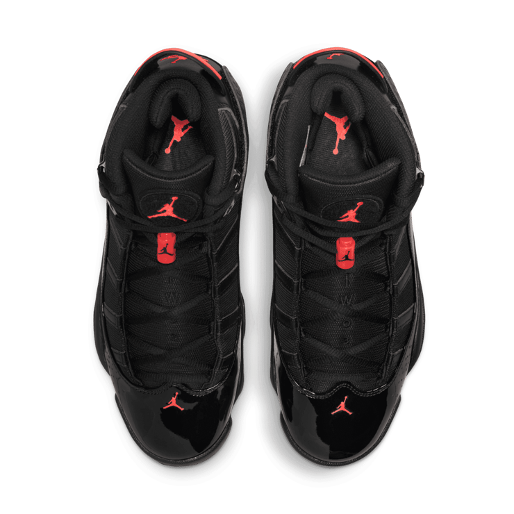 Jordan 6 Rings Black Infrared Angle 1