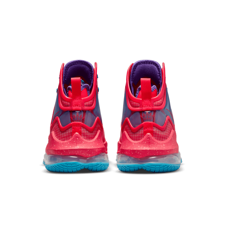 Lebron 19 Siren Red Laser Blue Angle 3