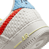 Nike Air Force 1 Low Hemp White Orange University Blue Angle 5