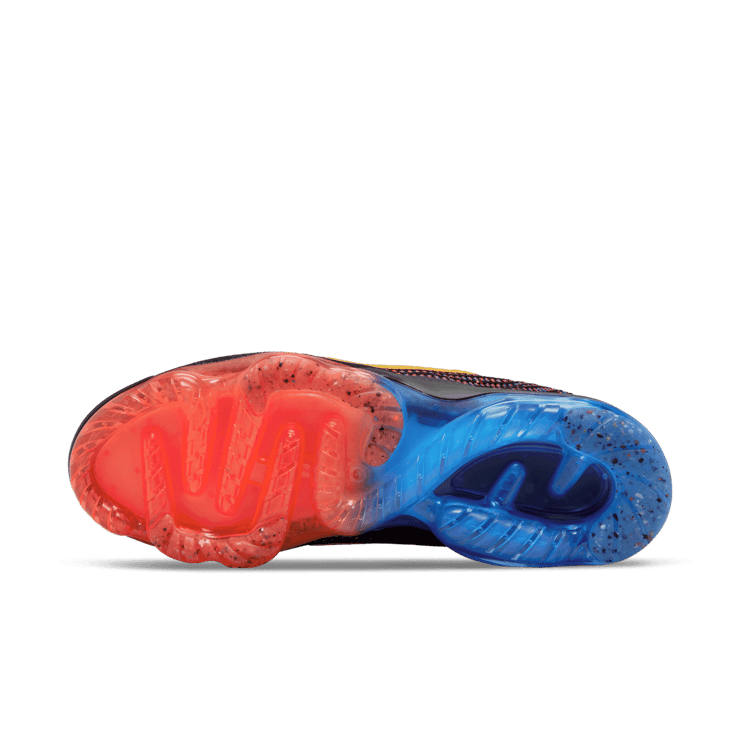 Nike Air VaporMax 2021 FK Black Photo Blue Crimson Gold Angle 0