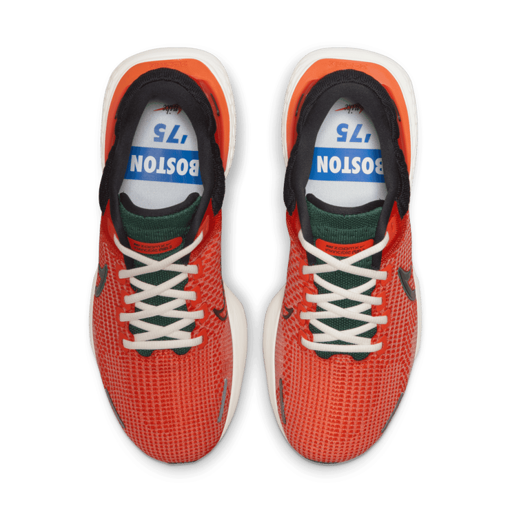 Nike ZoomX Invincible Run Flyknit 2 Team Orange Gore Green Angle 1