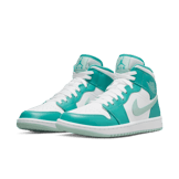 Jordan 1 Mid Washed Teal (W) Angle 2