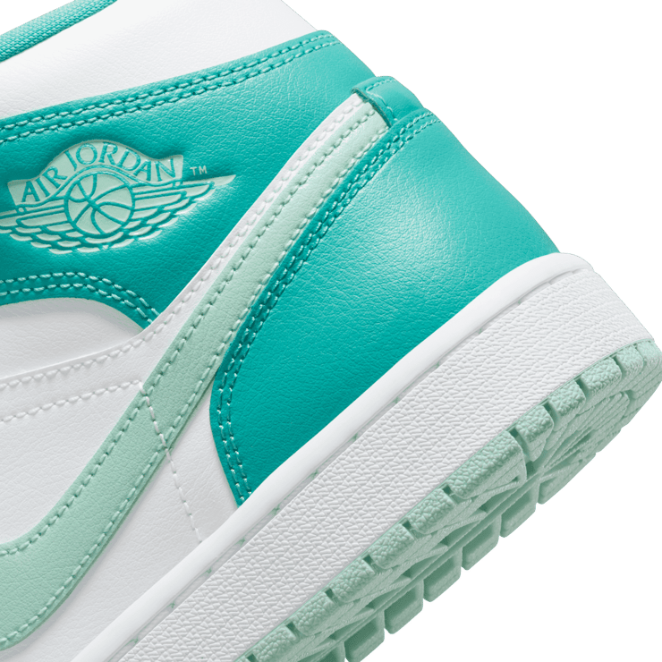 Jordan 1 Mid Washed Teal (W) Angle 5