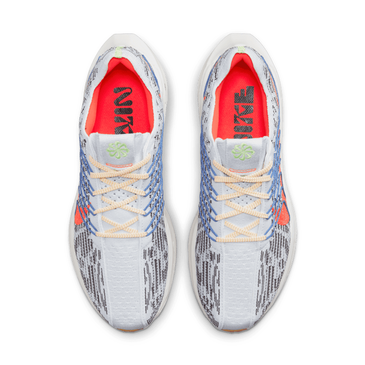 Nike Pegasus Turbo Next Nature Pure Platinum Bright Crimson Angle 1