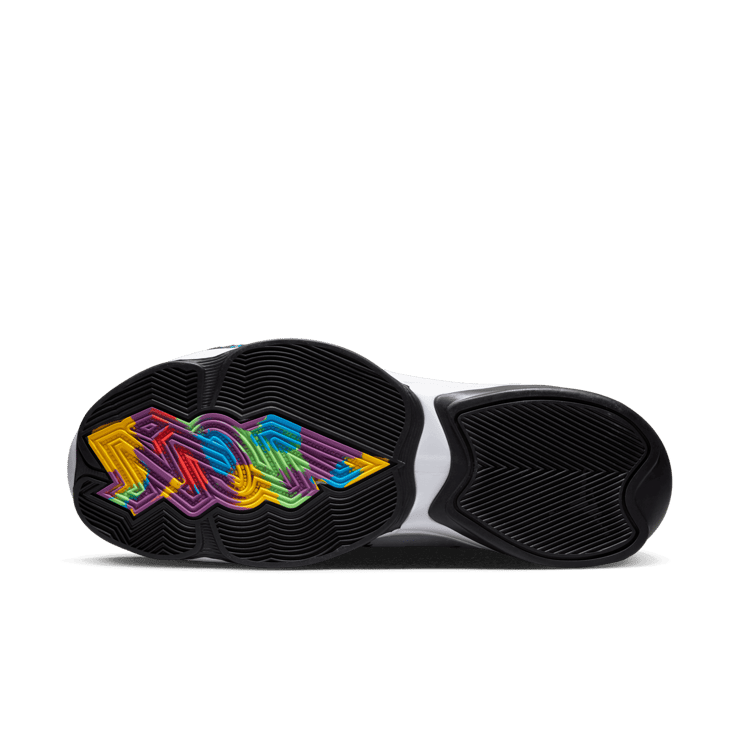 Jordan Zion 2 Noah White Black Multi-Color Angle 0