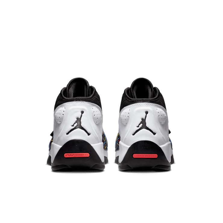 Jordan Zion 2 Noah White Black Multi-Color Angle 3