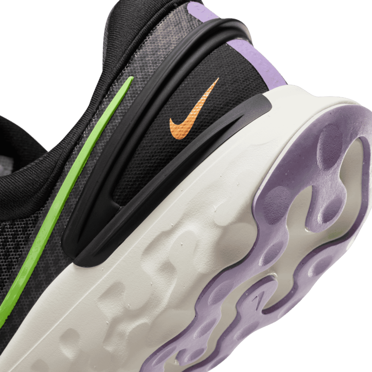 Nike React Miler 3 Anthracite Ghost Green Lavender Angle 5