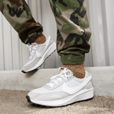Nike Waffle Debut Grey Fog White Angle 0