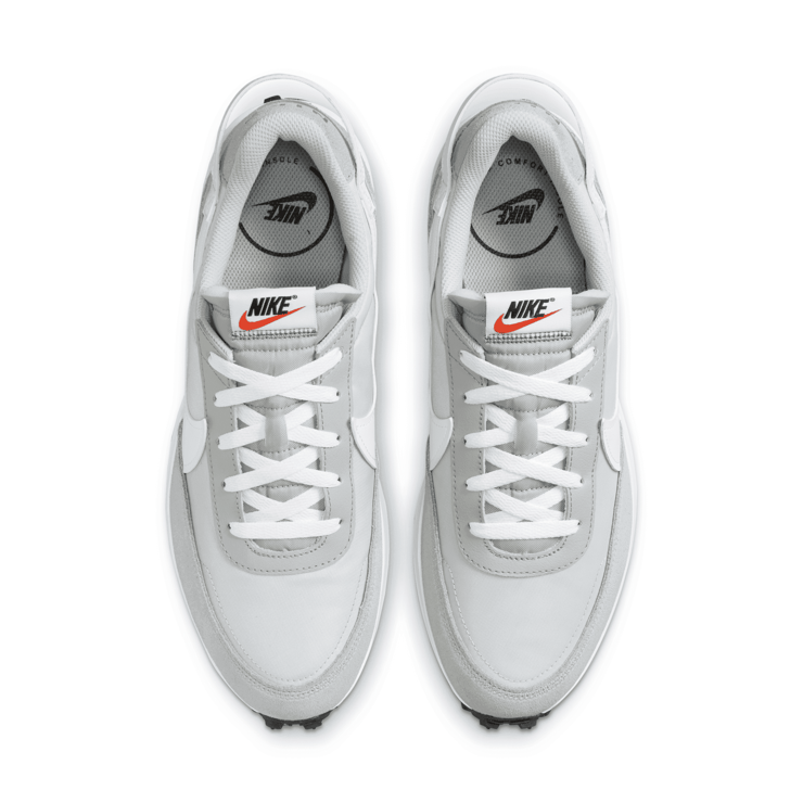 Nike Waffle Debut Grey Fog White Angle 3