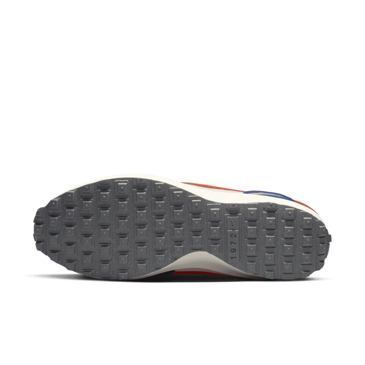 Nike Waffle Debut Swoosh Habanero Red Old Royal Angle 0