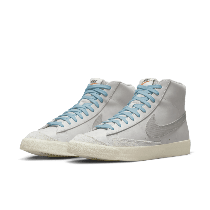 Nike Blazer Mid '77 PRM Certified Fresh Grey Fog Angle 2