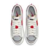 Nike Blazer Low 77 Jumbo White Photon Dust Light Smoke Grey University Red Angle 1