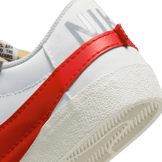 Nike Blazer Low 77 Jumbo White Photon Dust Light Smoke Grey University Red Angle 5