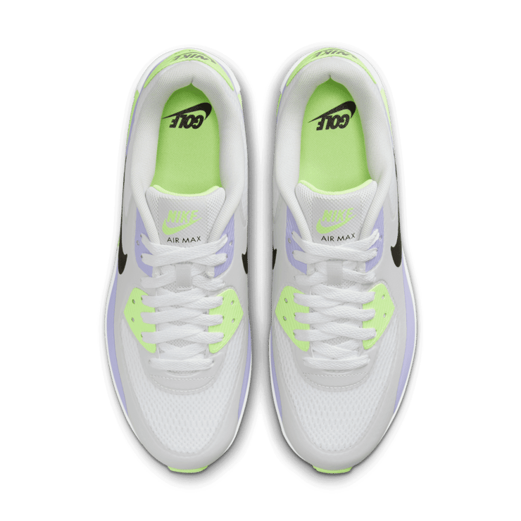 Nike Air Max 90 Golf White Lilac Angle 1