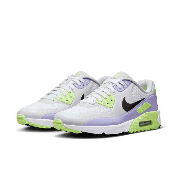 Nike Air Max 90 Golf White Lilac Angle 2