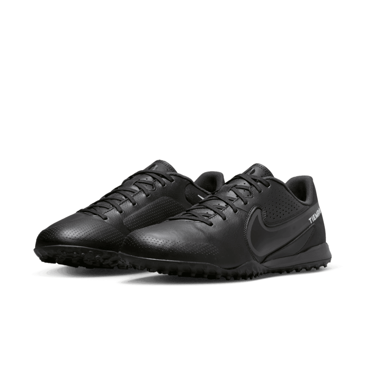 Nike Tiempo Legend 9 Academy TF Black Summit White Angle 2