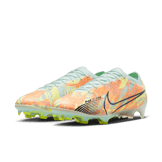 Nike Zoom Vapor 15 Elite FG Total Orange Ghost Green Angle 2