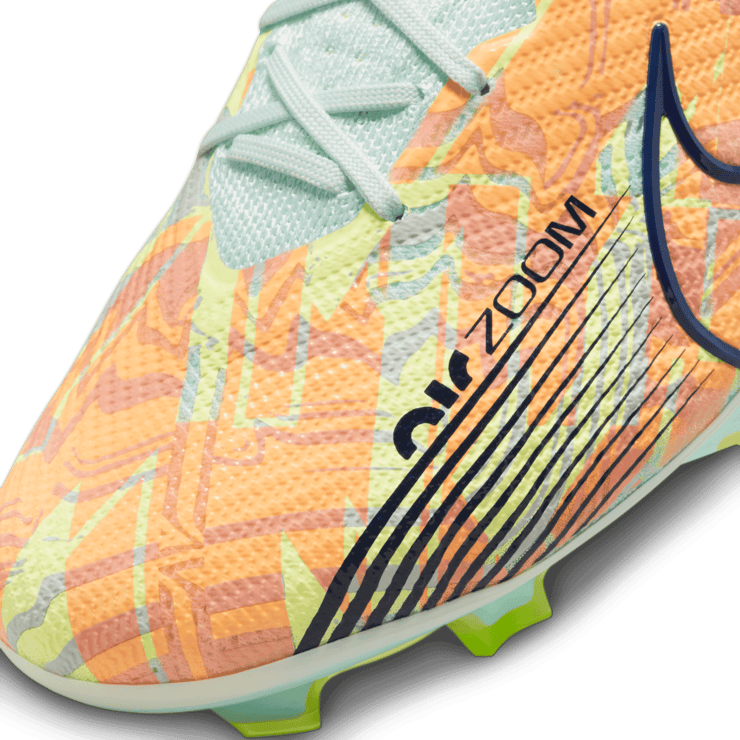 Nike Zoom Vapor 15 Elite FG Total Orange Ghost Green Angle 5