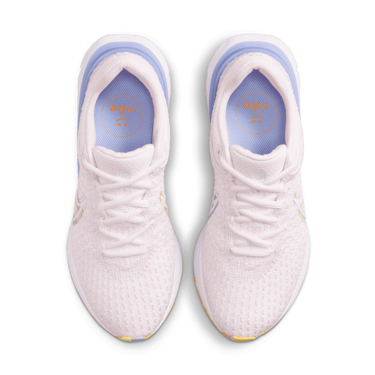 Nike React Infinity Run Flyknit Light Soft Pink Purple (W) Angle 1