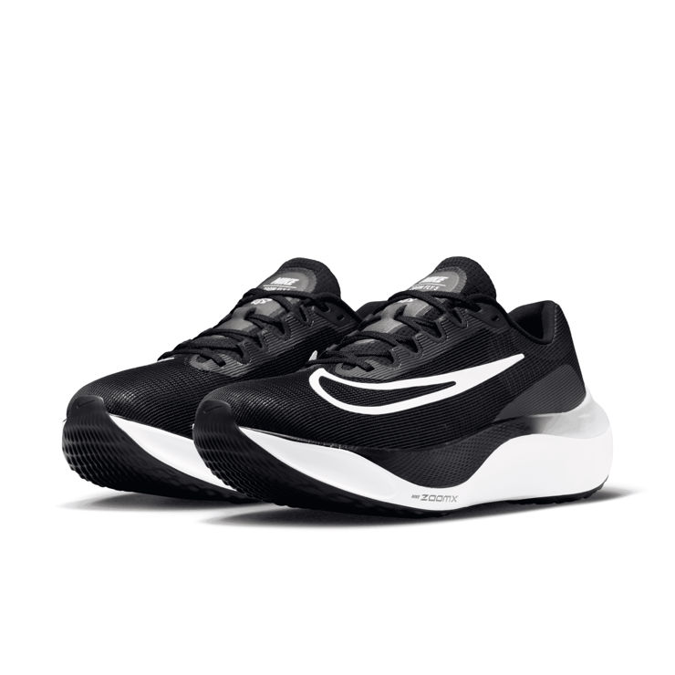 Nike Zoom Fly 5 Black White Angle 0