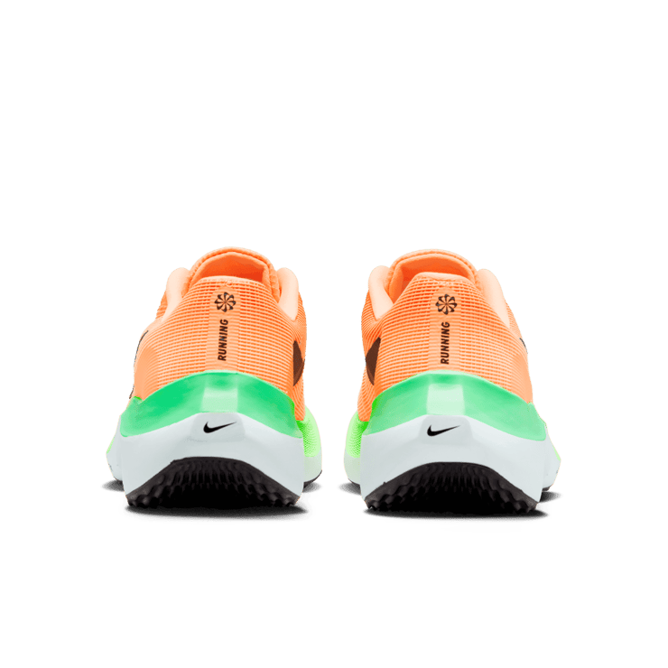 Nike Zoom Fly 5 Total Orange Ghost Green (W) Angle 3