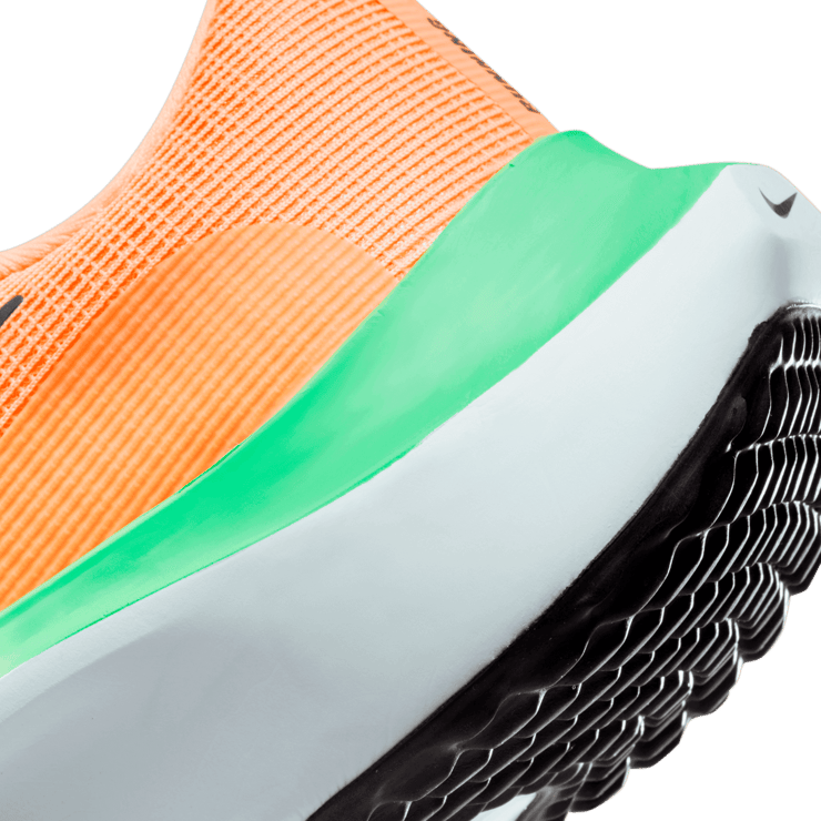 Nike Zoom Fly 5 Total Orange Ghost Green (W) Angle 5