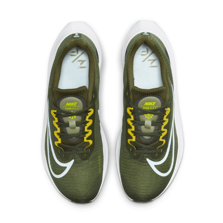 Nike Zoom Fly 5 Olive Green Angle 1