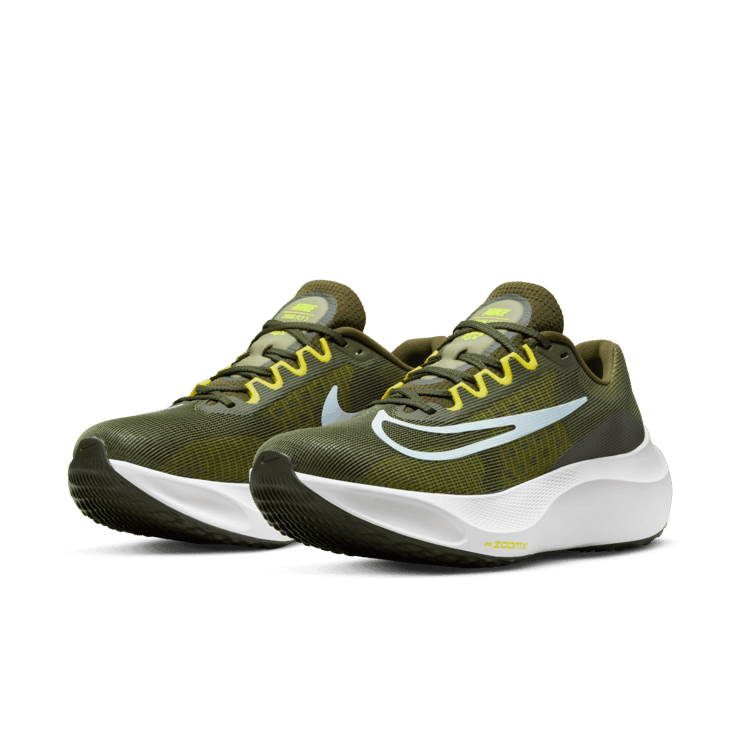 Nike Zoom Fly 5 Olive Green Angle 2