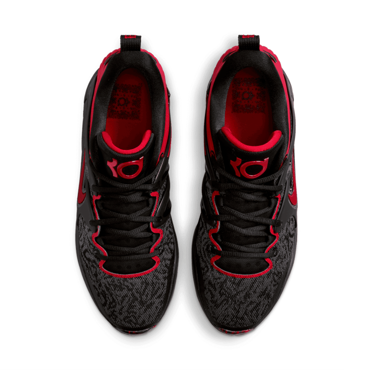 Nike KD 15 Black University Red Angle 1