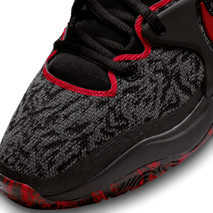 Nike KD 15 Black University Red Angle 4