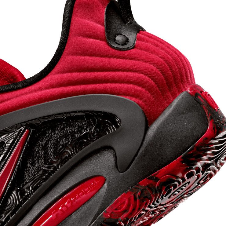 Nike KD 15 Black University Red Angle 5