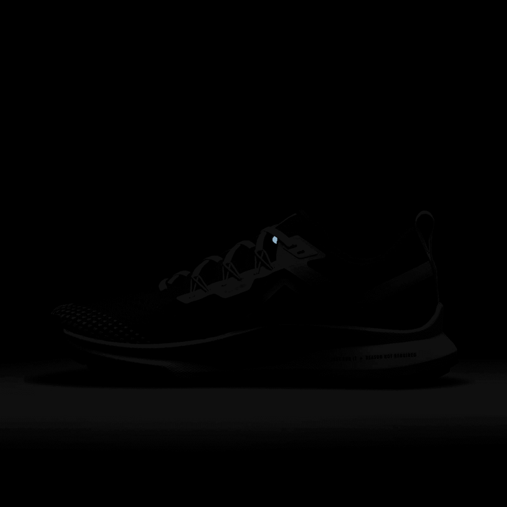 Nike React Pegasus Trail 4 Deep Royal Yellow Strike Angle 7