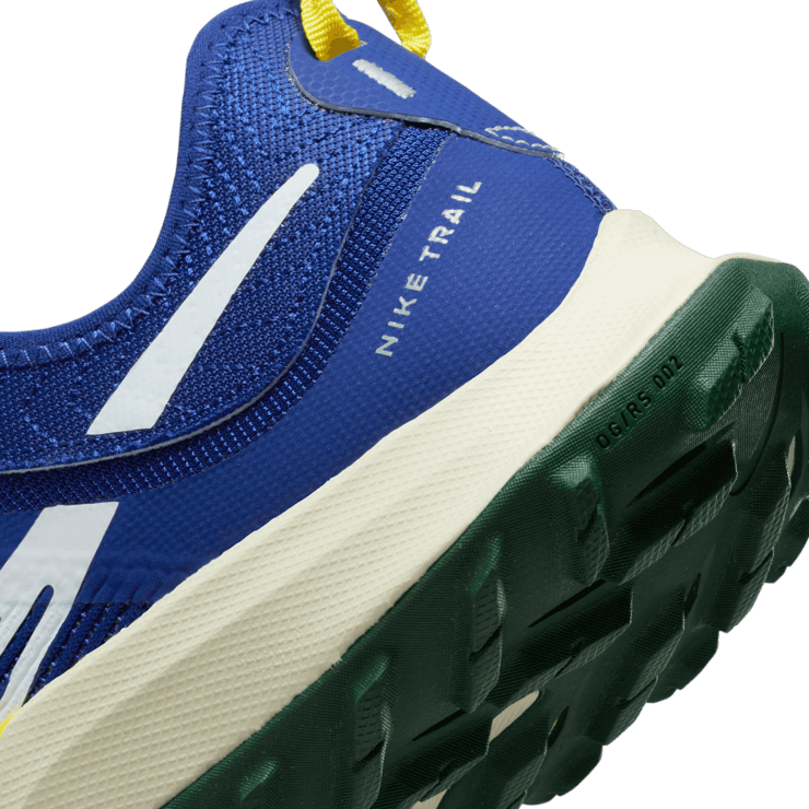 Nike Air Zoom Terra Kiger 8 Deep Royal Blue Yellow Strike Angle 5
