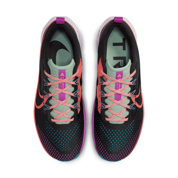 Nike React Pegasus Trail 4 Magic Ember Vivid Purple Angle 1