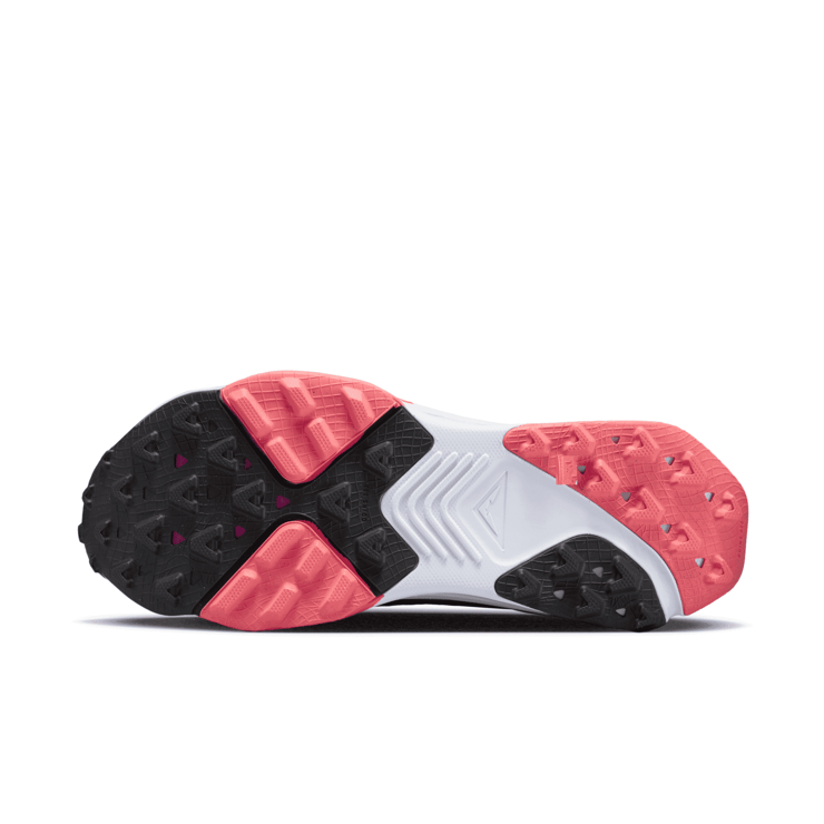 Nike ZoomX Zegama Trail Ironstone Laser Blue Magic Ember Angle 0