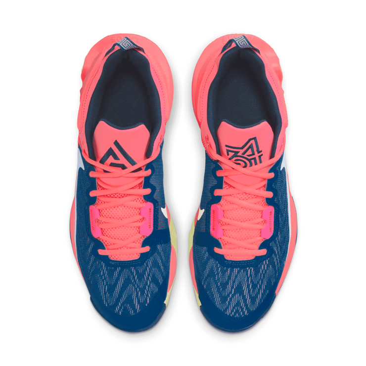 Nike Giannis Immortality 2 Dark Marina Blue Laser Crimson Angle 2