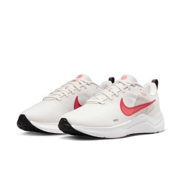 Nike Downshifter 12 White Pink (W) Angle 2