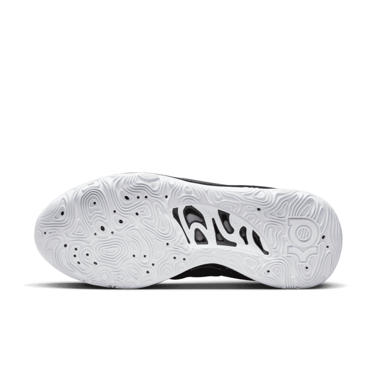 Nike KD 15 TB Black White Angle 0