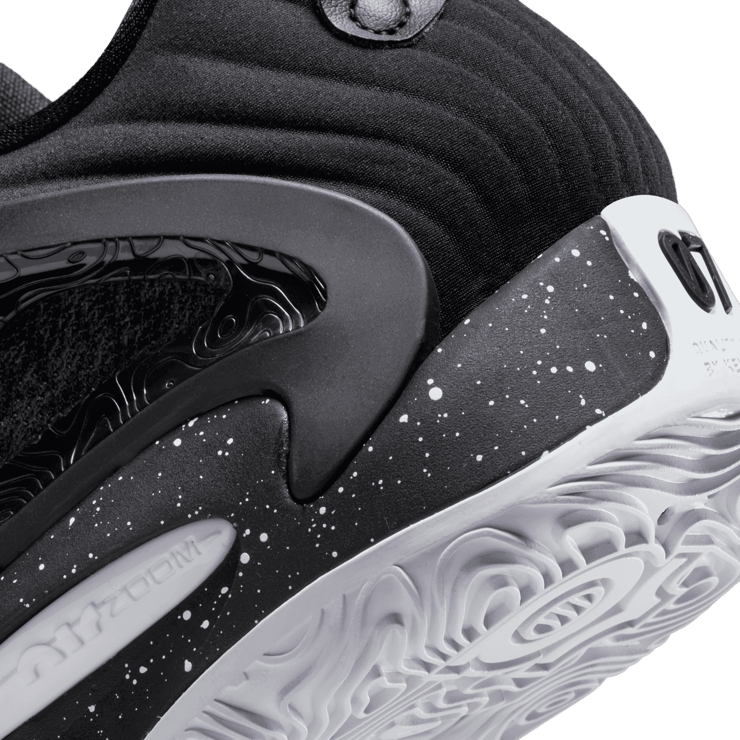 Nike KD 15 TB Black White Angle 5