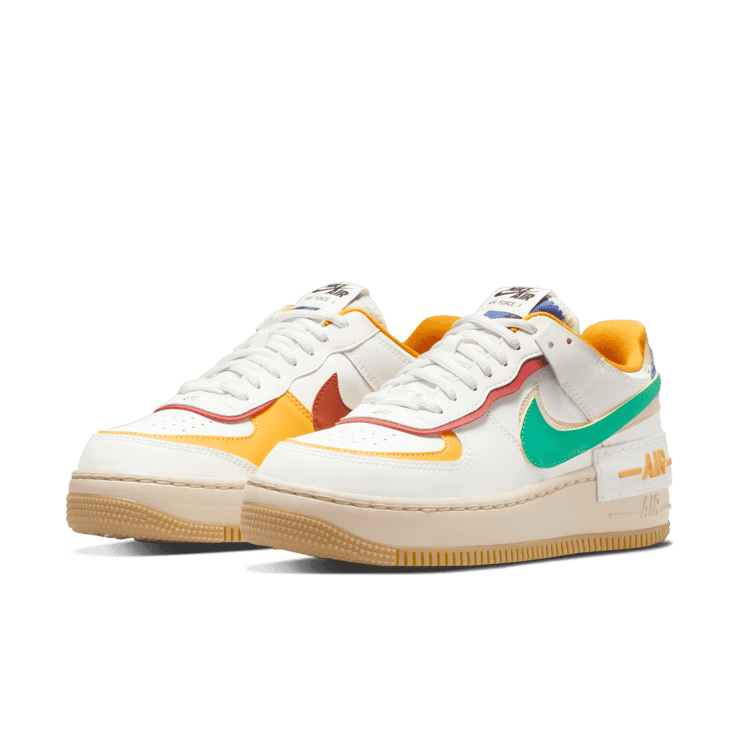 Nike Air Force 1 Low Shadow Summit White Neptune Green (W) Angle 2