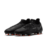 Nike Phantom GT2 Pro Dynamic Fit FG Black White Bright Crimson Angle 2