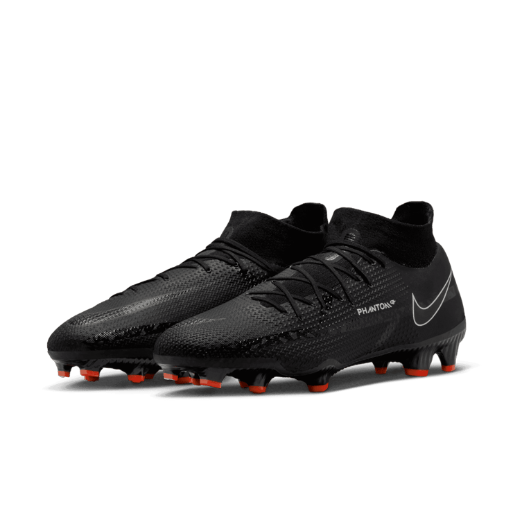 Nike Phantom GT2 Pro Dynamic Fit FG Black White Bright Crimson Angle 2