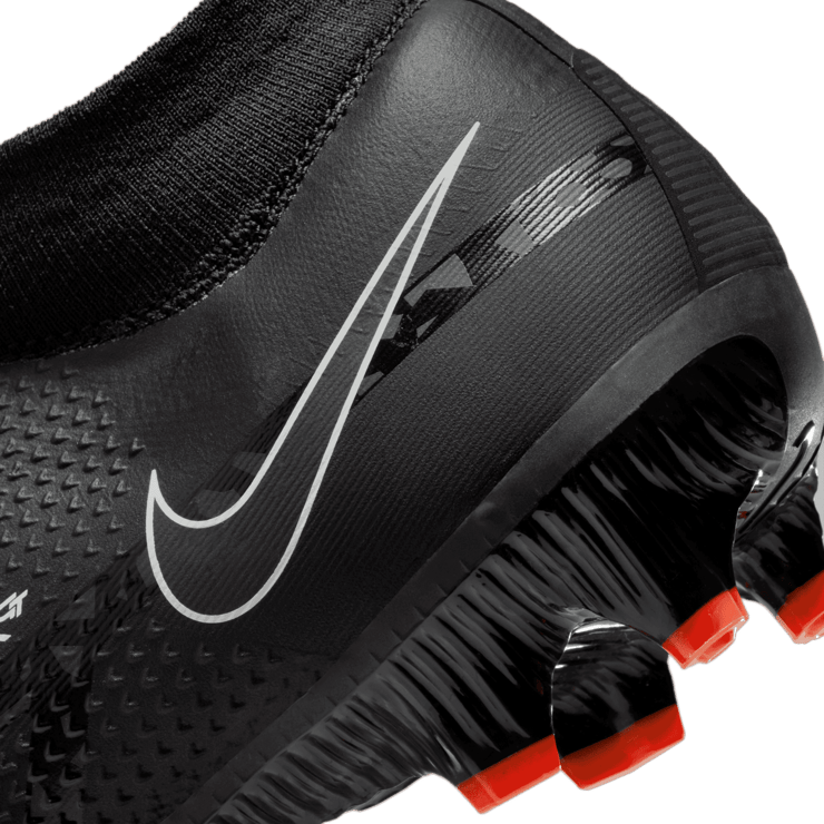 Nike Phantom GT2 Pro Dynamic Fit FG Black White Bright Crimson Angle 6