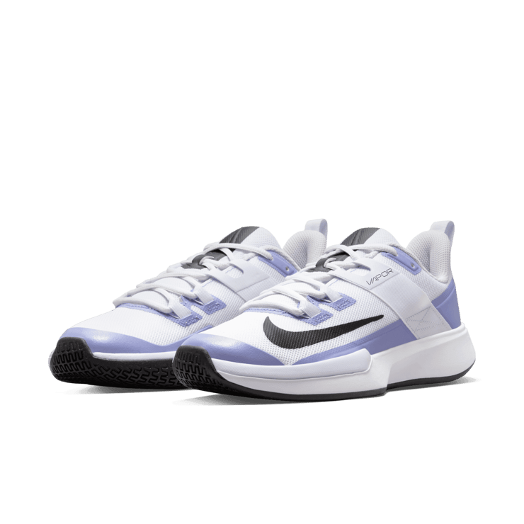 Nike Vapor Lite HC White Violet (W) Angle 2