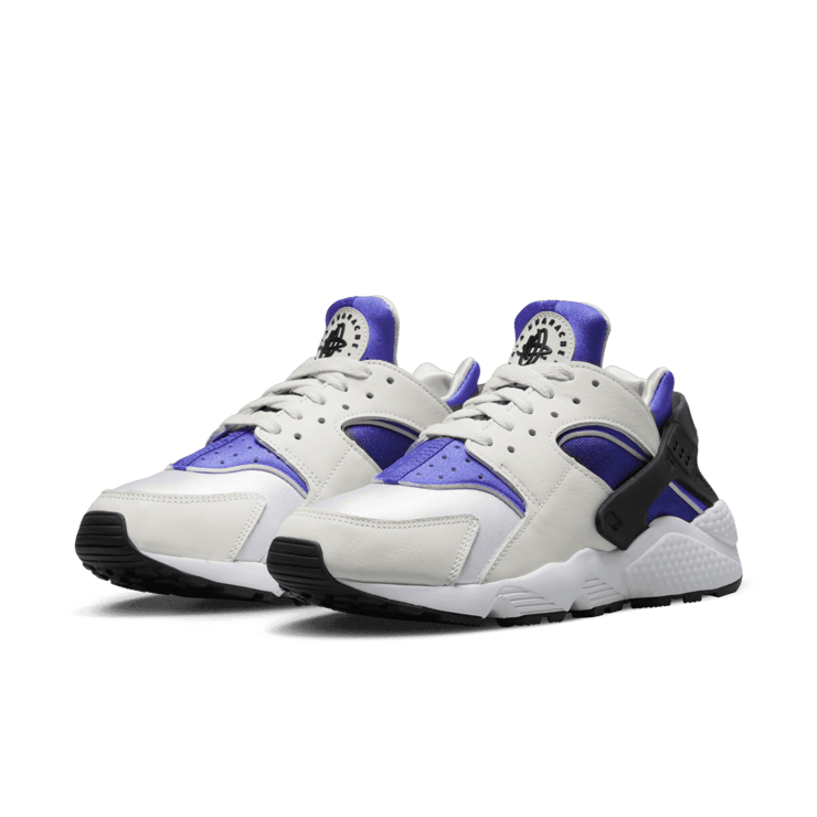 Nike Air Huarache White Lapis Deep Royal Blue (W) Angle 2