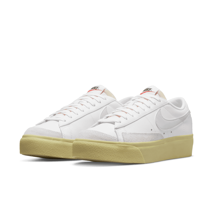 Nike Blazer Low Platform White Lemon Wash (W) Angle 2