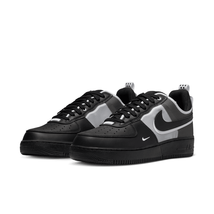 Nike Air Force Low React Black White DM0573-002 - Main Image